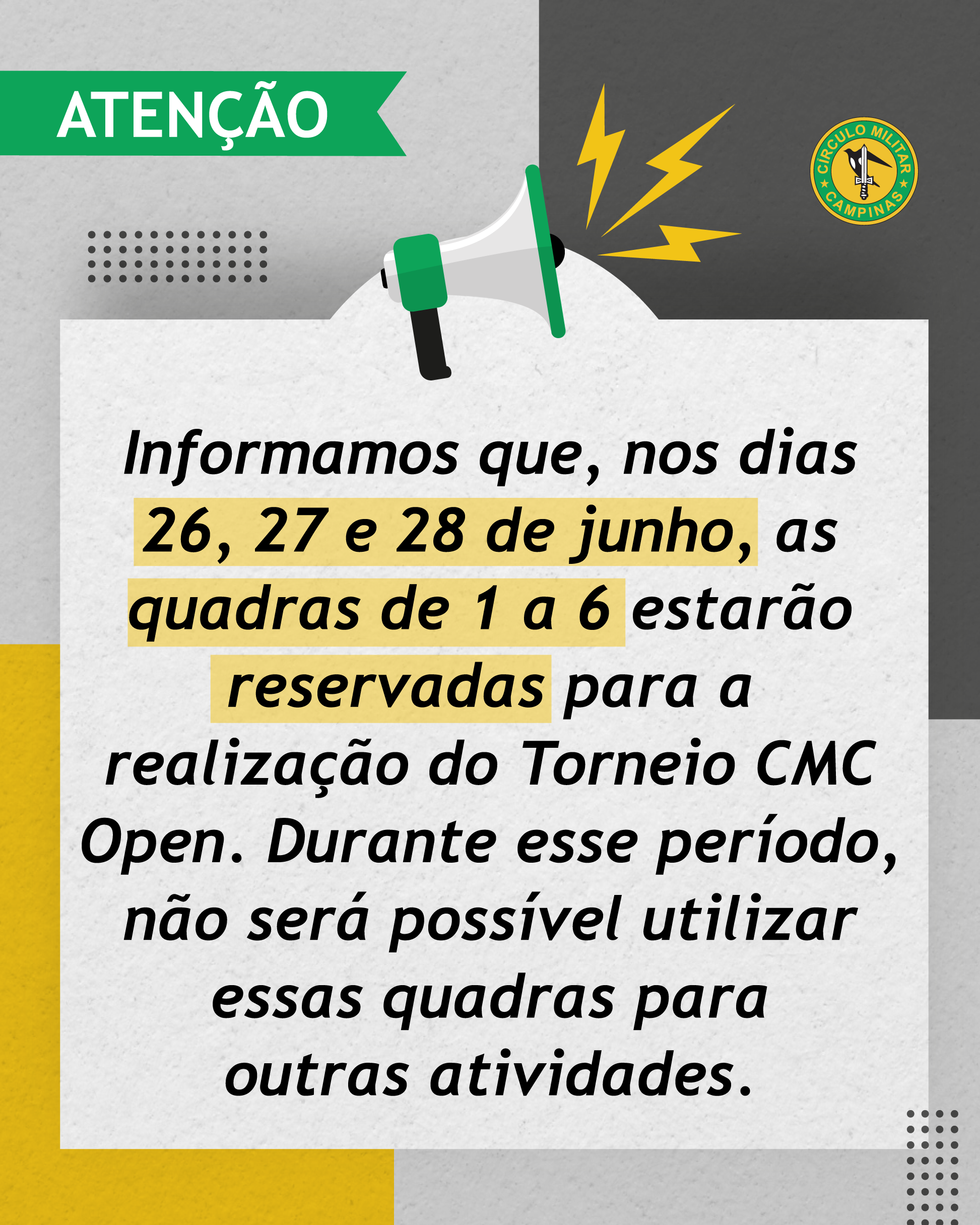 Círculo Militar de Campinas - CNPJ 46.096.012/0001-62